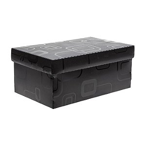 Caixa Organizadora Dello Mini/Sapato Preta 2169-P