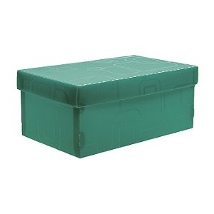 Caixa Organizadora Dello Mini/Sapato Verde 2169-T
