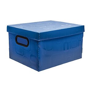 Caixa Organizadora Dello Pequena Azul 2170-C