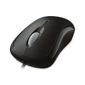 Mouse com Fio Basic Optical USB Preto Microsoft - P5800061