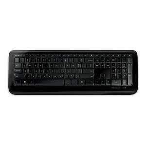 Teclado sem Fio 850 USB Preto Microsoft - PZ300005