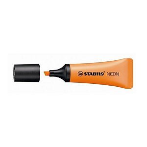 Marca Texto Stabilo Neon Laranja 1 Unidade