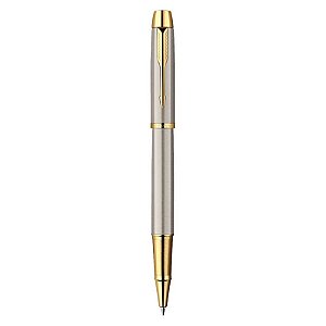 Caneta Roller Ball Parker IM Aço Inox GT 88220