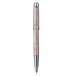 Caneta Roller Ball Parker IM Premium Rosa Metálico CT G88225