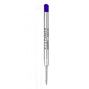 Blister com 1 Carga Esferográfica Parker Quinkflow Azul Média S0909580/1782470