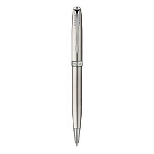 Caneta Esferográfica Parker Sonnet Aço Inox CT S0809240