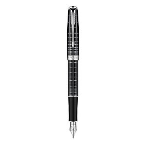 Caneta Tinteiro Parker Sonnet Cinza Escuro CT S0912400