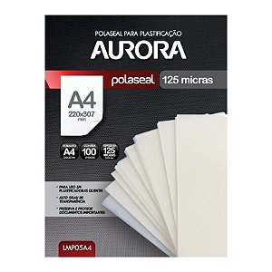 Filme Polaseal Para Plastificação Aurora LMP05A4