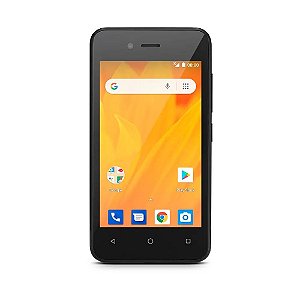 Smartphone MS40G 3G Tela 4 Polegadas RAM + 8GB Android 8.1 Dual Câmera 5Mp + 2Mp Preto Multilaser - P9070