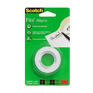 Fita Adesiva Mágica 19x20 Scotch 810 3M