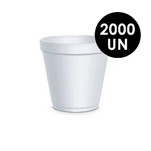 Copo Descartável Isopor 88ml Darnel C/2000 UN