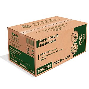 Papel Int. 2d Bco F.Dupla 2000 Ipel Laminado 100%Cel. 22,5x20,5