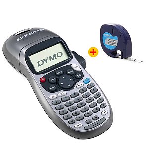 Rotulador Eletronico Dymo Letratag LT100H 1782120 + 1 Fita Dymo 91331
