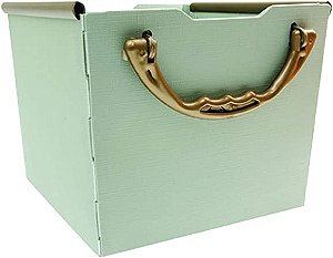 Cesto Organizador P Verde 2405.V1 C/6pcs