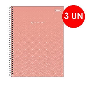 Caderno Secretária Organizer Profissional 80 Fls Tilibra C/3 UN
