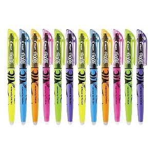 Pincel Marca Texto Pilot Apagavel Frixion Light Neon C/12 UN