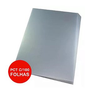 Capa para Encadernação Carta Cristal PCT C/100 Unidades ACP