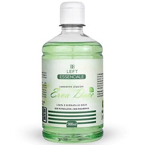 Sabonete Liq. 500ml Flip Top Erva Doce Left Essenciale