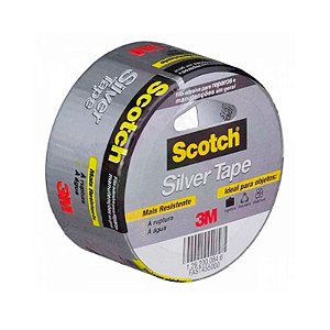 Fita Adesiva Silver Tape 45X5m 3939 3M