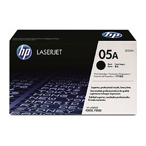 Toner Hp Laserjet Ce505-Ab Preto 05A P2055dn, P2035, P2035n