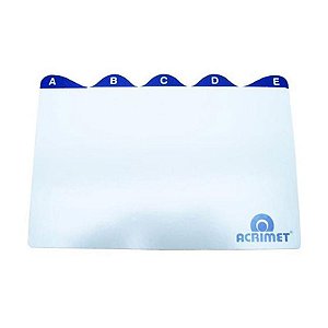 Índice A/Z para Fichário 7x10