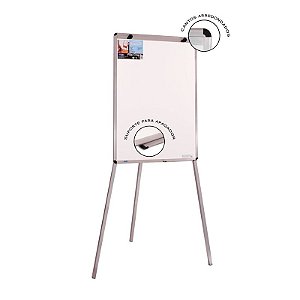 Cavalete Flip Chart / Quadro Branco Alumínio Cortiarte
