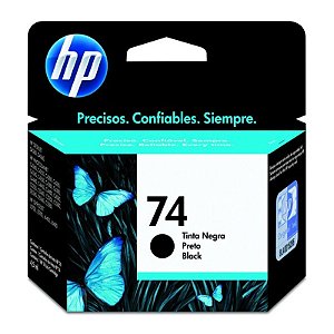 Cartucho Hp Cb335-Wb 74 Preto 6ml Para HP Deskjet D4360, D4260 Photosmart C4424, C4440, C4524, C4480