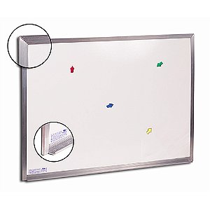 Quadro Branco Magnético 120x100cm Cortiarte