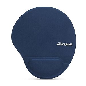 Mouse Pad com Apoio Punho em Gel Azul Maxprint
