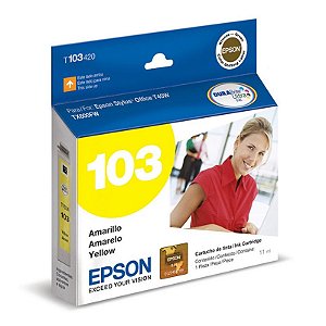 Cartucho Epson T103420 103 Yellow 11ml
