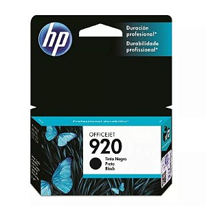Cartucho Hp Cd971-Al 920 Preto 10ml Para HP Officejet 7500A, 6000dwn, 6500A