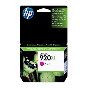 Cartucho Hp Cd973-Al 920xl Magenta 7,5ml Para HP Officejet 7500A, 6000dwn, 6500A