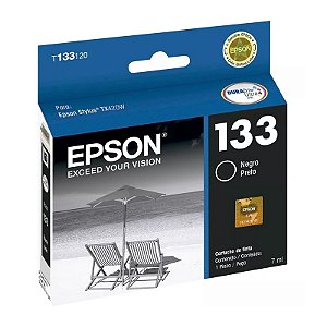 Cartucho Epson T133120 133 Preto 7ml P/ Stylus