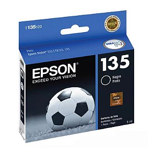 Cartucho Epson T135120 135 Preto 5ml P/ Stylus