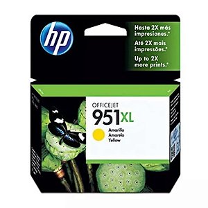 Cartucho Hp Cn048-Al 951xl Yellow 17ml Para HP Officejet Pro 8600, 8600 Plus, 8610, 8620, 276dw, 8100, 251dw