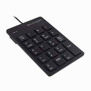 Teclado Numérico USB Preto Multilaser TC197