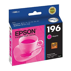 Cartucho Epson T196320 196 Magenta 4ml P/ Stylus