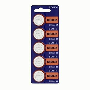 Bateria CR2025 C/ 5 Pçs Sony