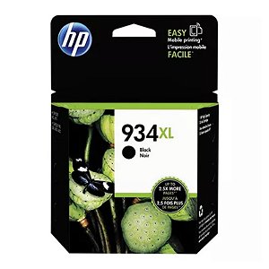 Cartucho Hp C2p23al 934xl Preto para HP Officejet 6830, 6230