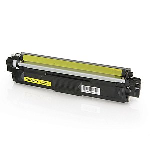Cartucho de Toner Brother TN 225 Compativel Yellow HL3170, MFC9130, HL3140, MFC9020