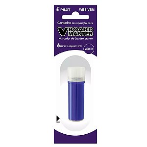 Refil Tinta Pincel Quadro Branco WBMA Pilot Violeta