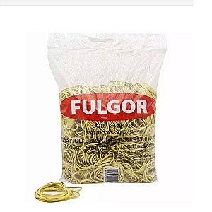 Elástico Látex Amarelo  Fulgor PCT C/ 110 Pçs