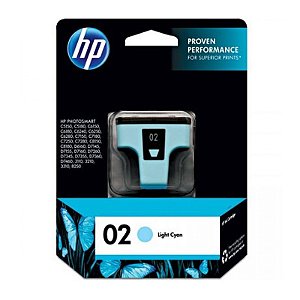 Cartucho Hp C8774-Wl 02 Ciano Claro 5,5ml Para HP Photosmart 8230, 3210xi, 3310xi, D7160, C5180