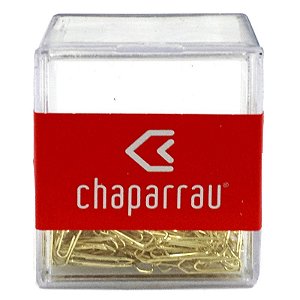 Clips para Convite Nº5 Dourado Chaparrau CX C/100 UN
