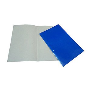 Pasta Simples sem Grampo Plastificada Ofício Azul Escuro