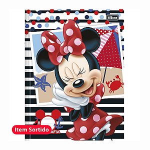 Caderno Caligrafia 40 Fls  Minnie