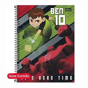 Caderno Capa Dura Univ. 1x1 96Fls Ben 10 Tilibra