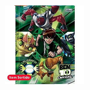 Caderno Brochura Pauta Verde 40Fls Ben 10