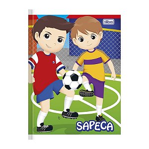 Caderno Brochura Capa Dura 1/4 96Fls Sapeca Masculino