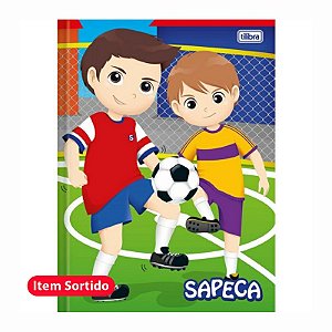 Caderno Univ. Costurado 48Fls Sapeca Masculino Tilibra